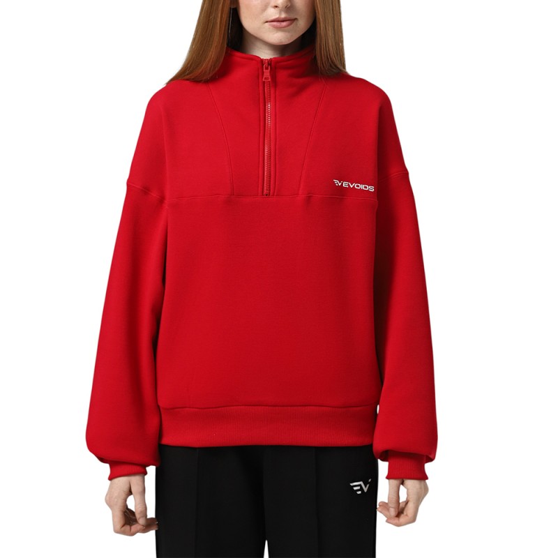 Women's sweatshirt Evoids Giselle red 552554-650 Women's sweatshirt Evoids Giselle red 552554-650