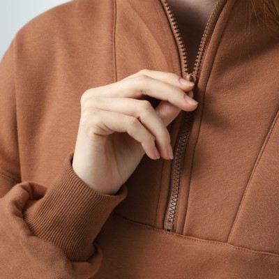 Sudadera de mujer Evoids Giselle marrón 552554-200