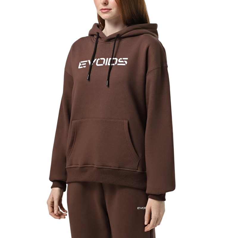 Women's sweatshirt Evoids Kiera mocha 552556-240