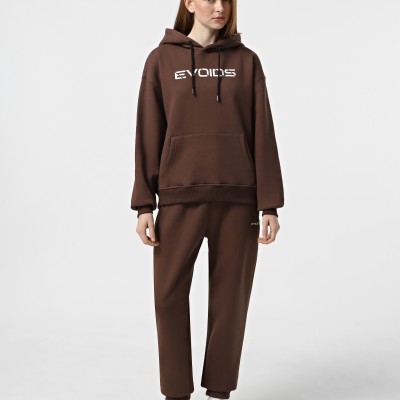 Women's sweatshirt Evoids Kiera mocha 552556-240