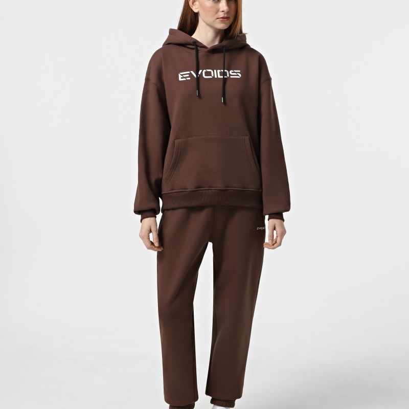 Women's sweatshirt Evoids Kiera mocha 552556-240