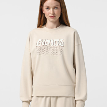 Women's sweatshirt Evoids Gemma beige 552558-125