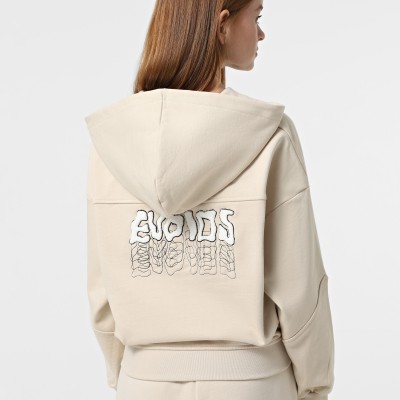 Women's sweatshirt Evoids Harlow beige 552559-125