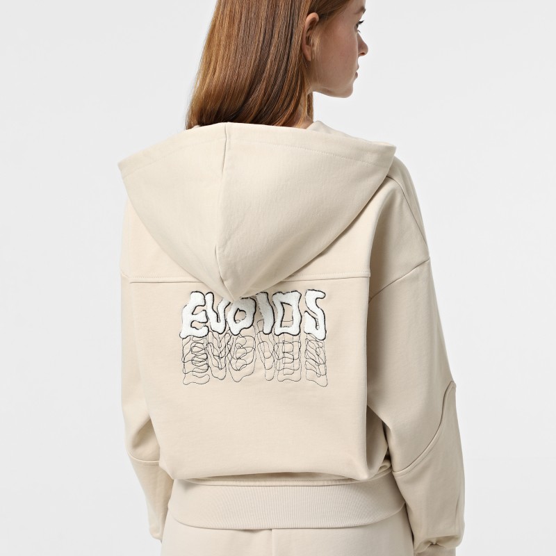Women's sweatshirt Evoids Harlow beige 552559-125
