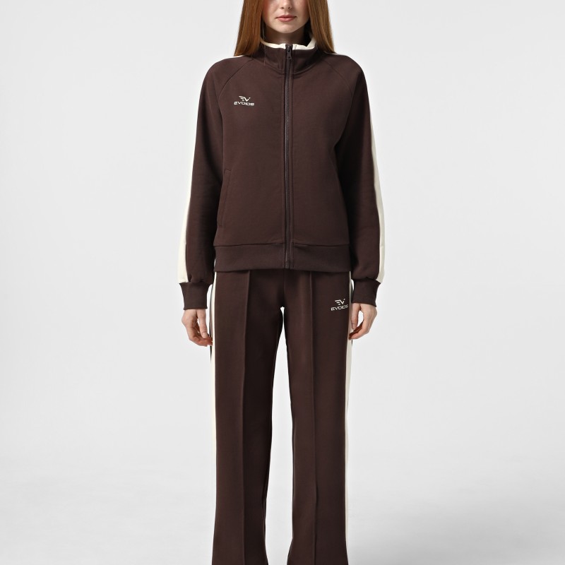 Women's sweatshirt Evoids Elysium mocha 552577-240 Women's sweatshirt Evoids Elysium mocha 552577-240