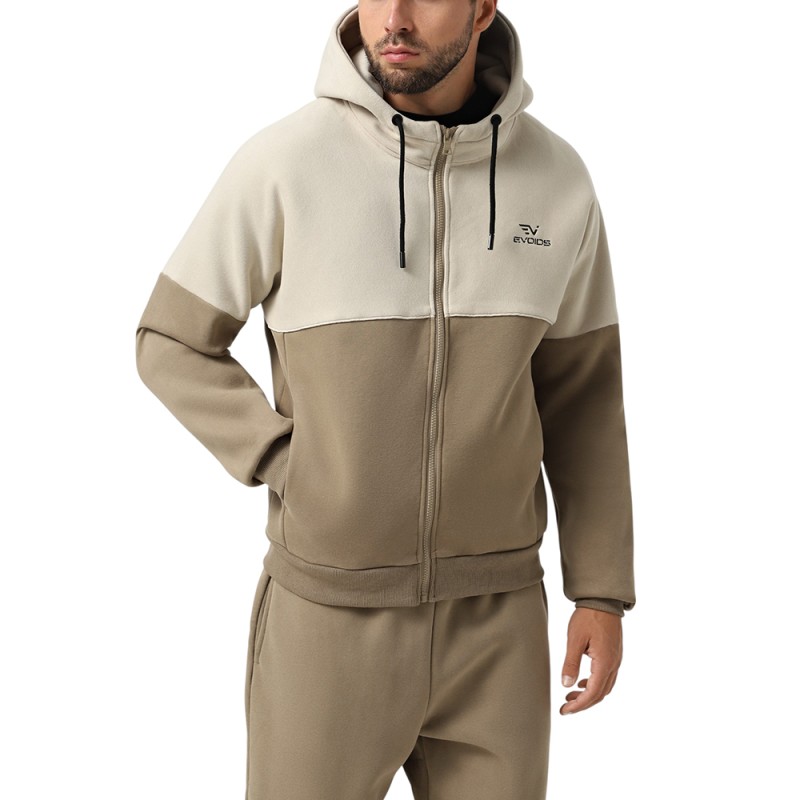 Men's sweatshirt Evoids Clover brown 552563-200