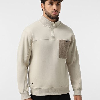 Men's sweatshirt Evoids Thymus gray 552573-011