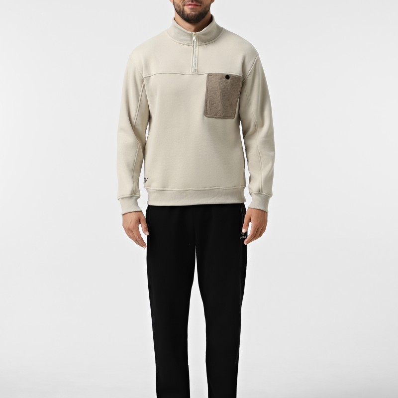 Men's sweatshirt Evoids Thymus gray 552573-011