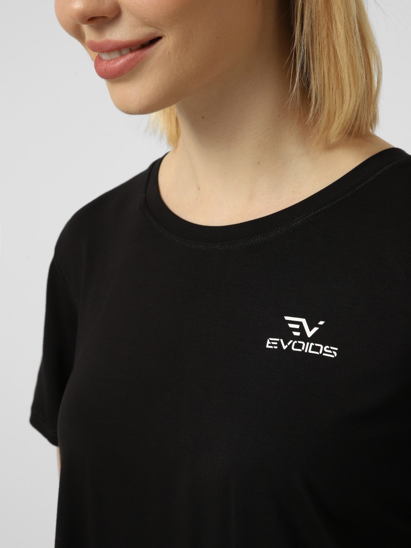 Футболка жіноча Evoids Olyra чорна 932603-010