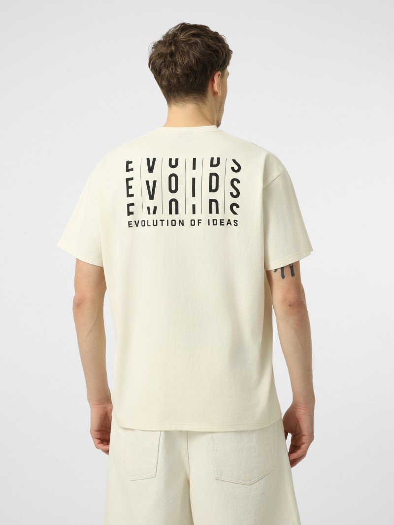 Футболка чоловіча Evoids Caelum молочна 642603-121